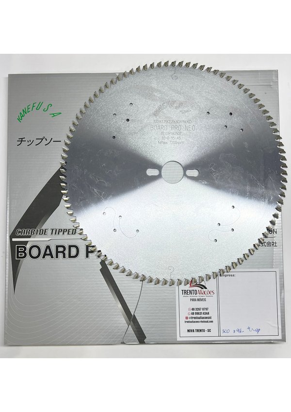 Disco de Serra Circular - BP PLUS 300X3.2X2.2X30X96 - 691-L046 403