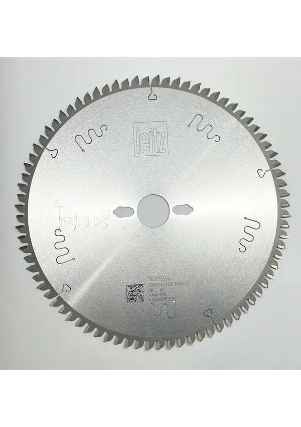 Disco de Serra Circular Eucalipto - HW 250X3,2/2,2X30 Z80 - Para