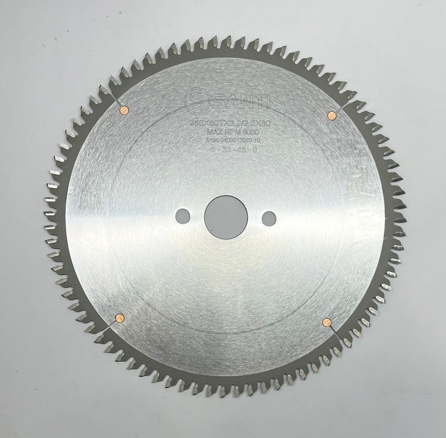 Disco de Serra Circular para MDF Trapéz 250x3,2/2,2x30 RT/TR F30