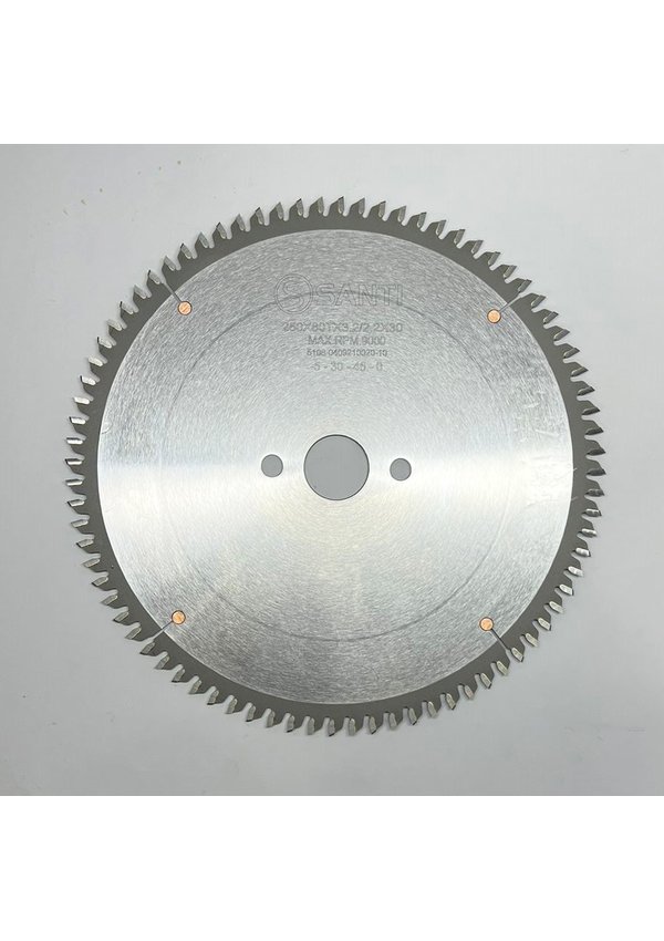 peco様 Disco de Serra Circular para MDF Trapéz 250x3,2/2,2x30 RT/TR F30