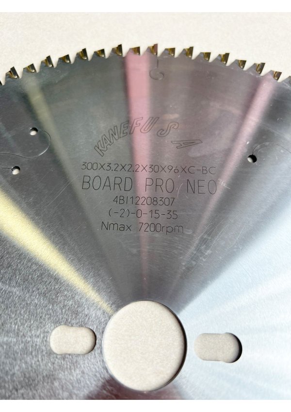 Disco de Serra Circular - 300X3.2X2.2X30X96Z - Para MDF - BPNEO