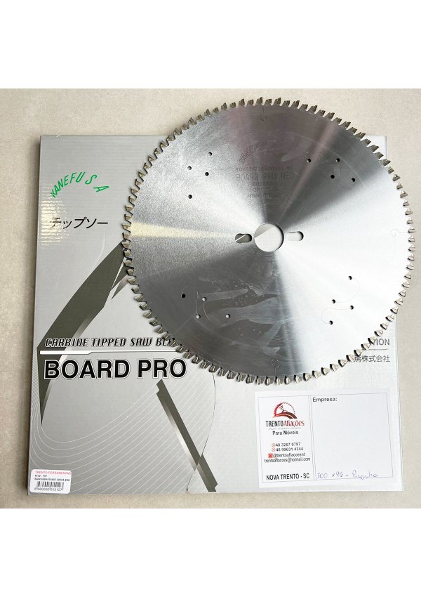 Disco de Serra Circular - 300X3.2X2.2X30X96Z - Para MDF - BPNEO