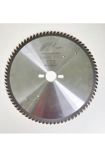 Disco de Serra Circular para Alumínio Trapéz 250x3.2x2.6x30 80